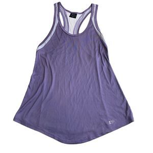 Splits59 Women’s M Racerback Athletic Tank Dusty Purple Mesh Back Athleisure